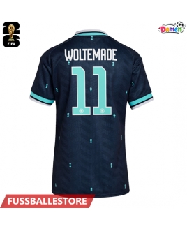 Günstige Deutschland Nick Woltemade #11 Auswärtstrikot Damen WM 2026 Kurzarm